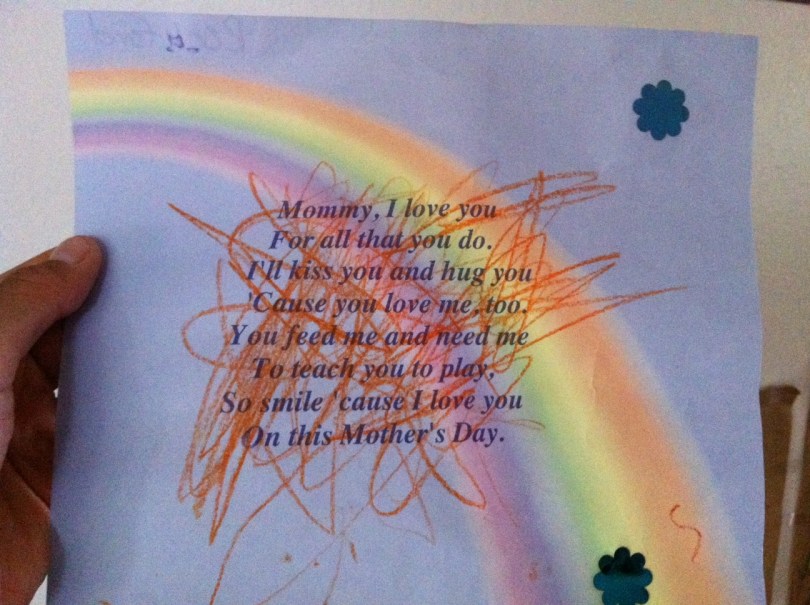 A letter from my son