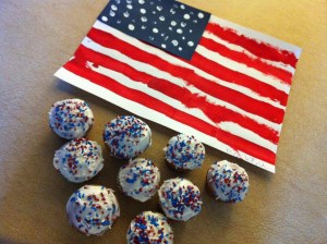 patriotic cupcakes