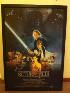 star wars "Return of the Jedi" poster