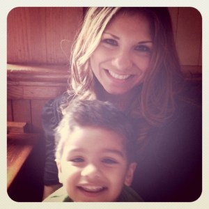 mama and Rockford mom and son