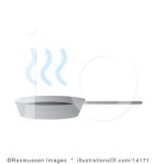 steaming pot